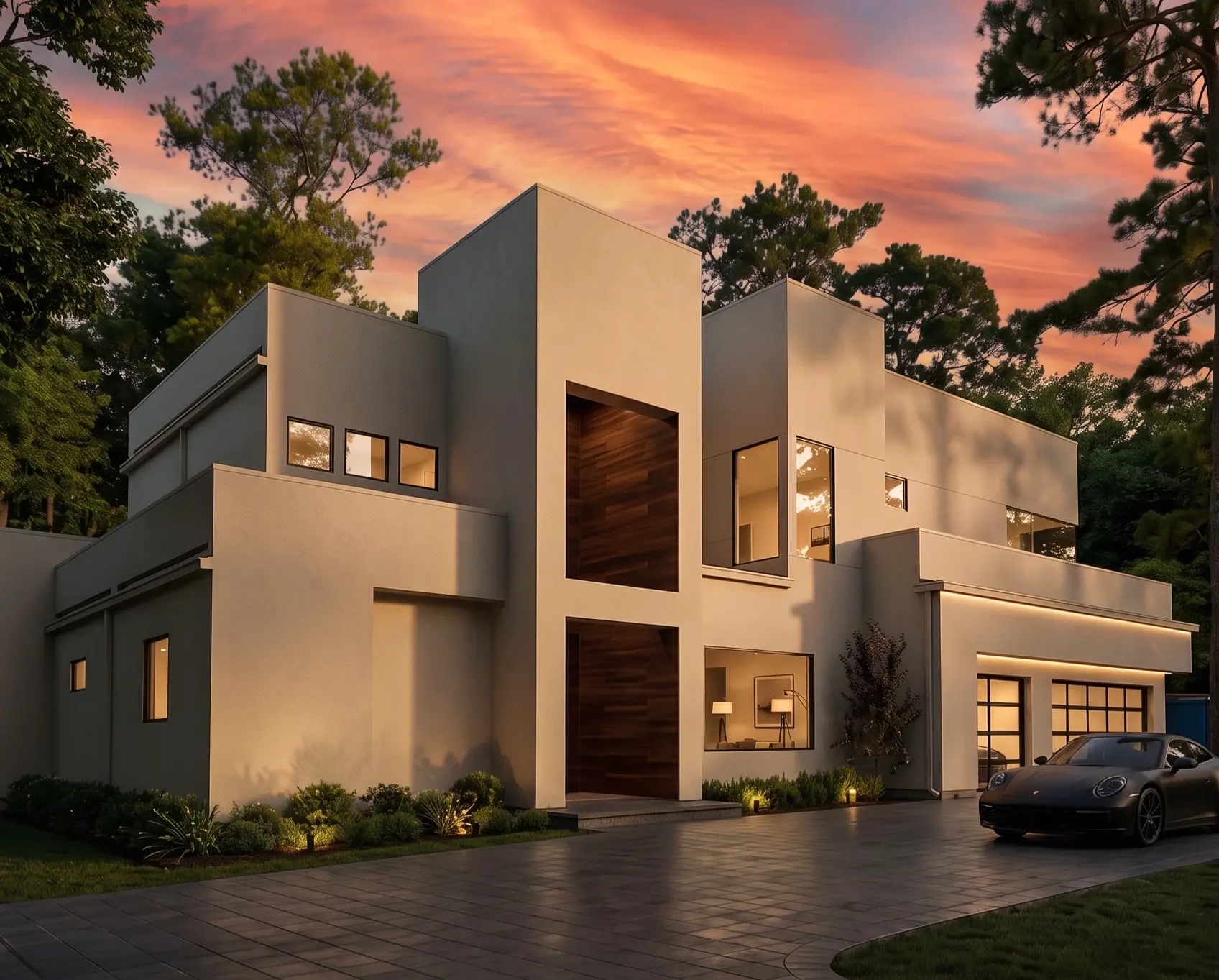 Memorial House — 4,800 SF modern contemporary luxury residence in Houston, Texas by Vizion Urbana